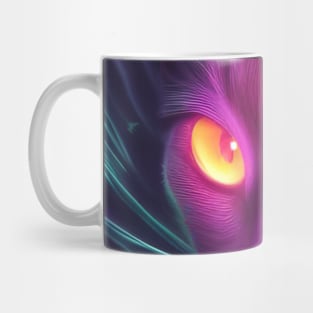Neon Cat Mug